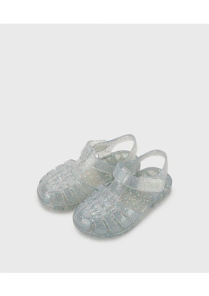 Kız Çocuk Transparant Sandalet Clasıca Crıstal S10329