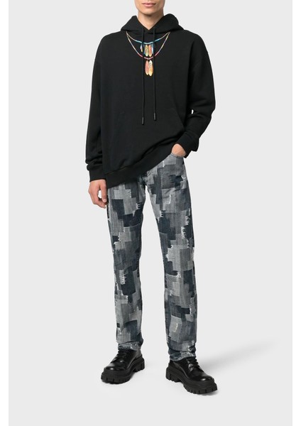 Pamuklu Oversize Kapüşonlu Erkek Sweat CMBB040C99FLE0021025