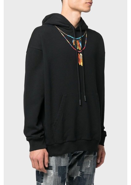 Pamuklu Oversize Kapüşonlu Erkek Sweat CMBB040C99FLE0021025