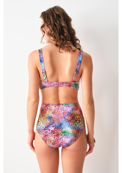 Dolores Toparlayıcı Bikini Tek Üst Leopar 239106-D fiyatları
