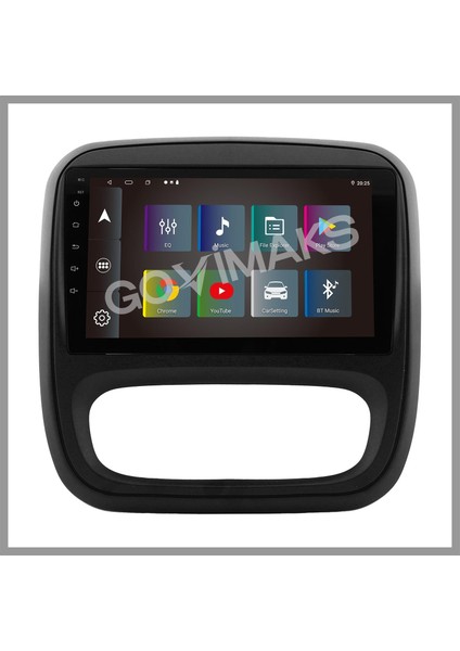 GOVİMAKS RENAULT TRAFIC 2015-2021 UYUMLU 4 GB RAM 64 GB HAFIZA ANDROID MULTIMEDIA TEYP modelleri
