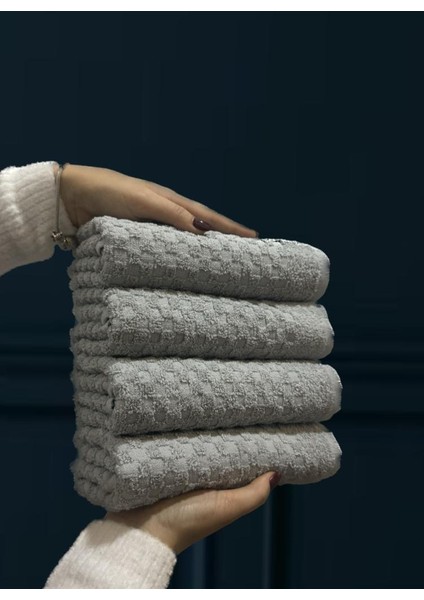 Pamuk 4'lü El&yüz Havlu Seti