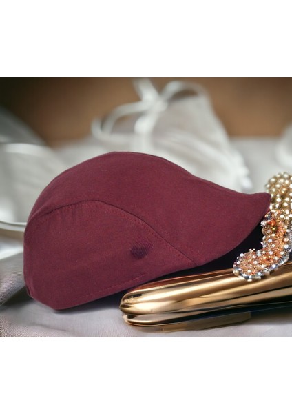 Pamuk Yazlık Erkek Şapka Spor Ördek London Kasket