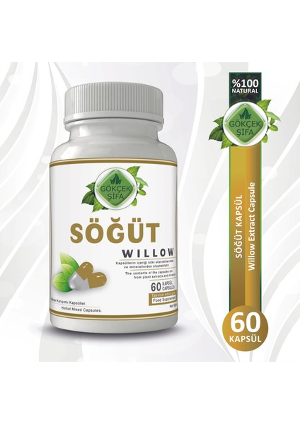 Şifa Söğüt Kapsül (WİLLOW CAPSULE)