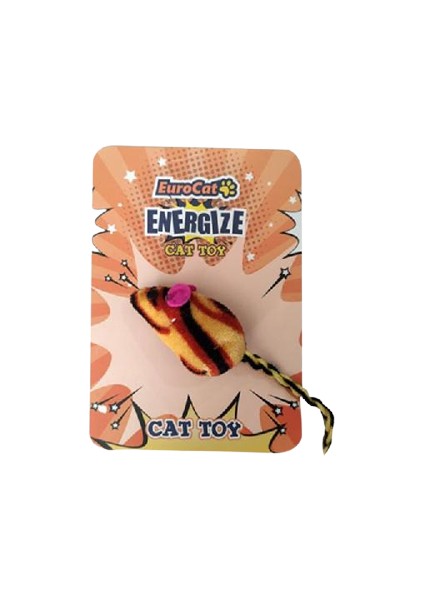 Kedi Oyuncağı Karışık Renkli Yumuşak Fare