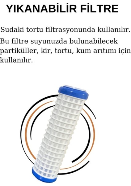 Daire Girişi Yıkanabilir Filtreli Su Arıtma Filtre Kabı modelleri
