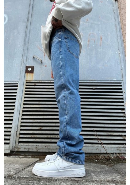 Mavi Baggy Pantolon A108 K-2 Mavi fiyatları