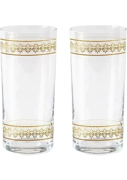 Anason Işleri Klasik Desen Rakı Kadehi 2'li Set