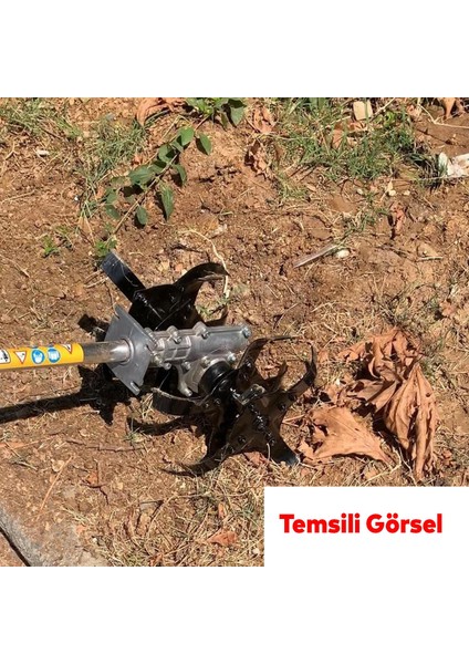 Solax Tırpan Yedek Çapa Aparatı Bıçağı Mtp2 Toprak Işleme Belleme Çapalama 9 Diş 26 mm Uyumlu indirimleri