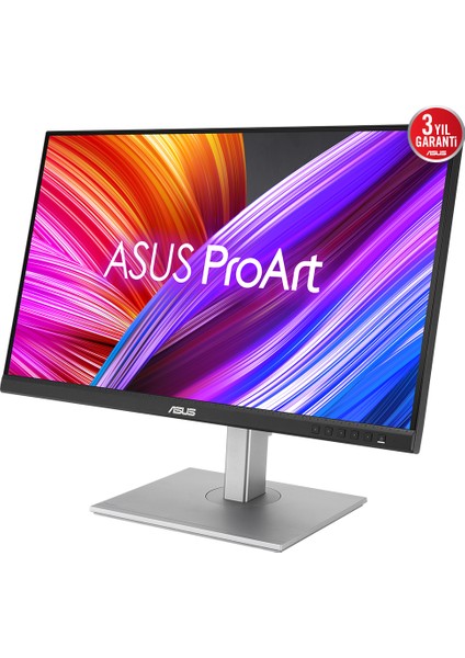 ASUS PROART PA278CGV   27 2K IPS HDR400 2560x1440 5MS 144HZ DP HDMI USB-C MM VESA 3YIL 95% DCI-P3, CALMAN SERTIFIKALI, PD 90W, PIVOT Monitör