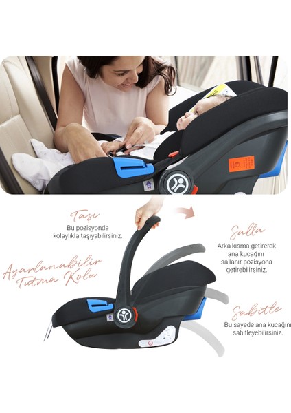 Revo 5 In 1 Travel Sistem Bebek Arabası