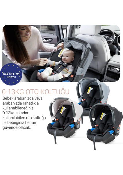 Revo 5 In 1 Travel Sistem Bebek Arabası