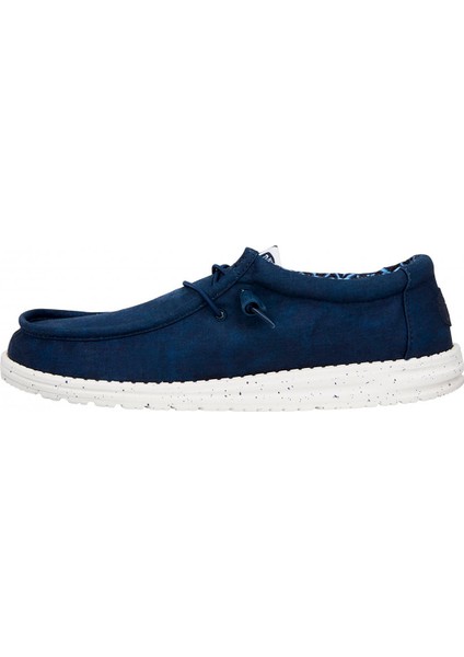 Erkek Sneaker ( Günlük) HD.40700 Hey Dude Wally Canvas 410 Navy