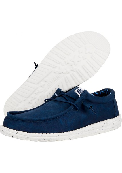 Erkek Sneaker ( Günlük) HD.40700 Hey Dude Wally Canvas 410 Navy
