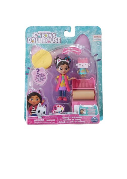 Gabby's Dollhouse Cat-Tivity-Pack Gabby'nin Sanat Stüdyosu