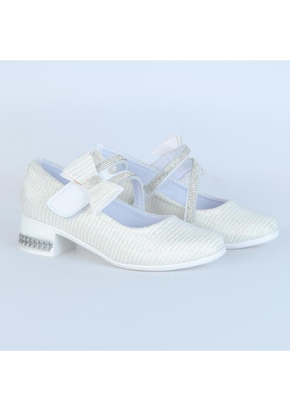 24-Herbebe 3m Topuklu Kız Çocuk Ayakkabı