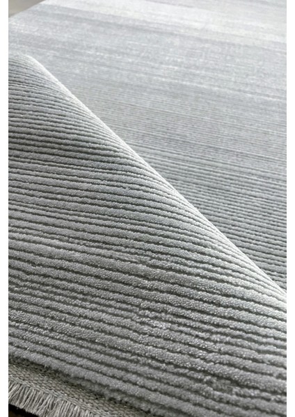 Benzema , Hayel Ötesi Helen Triko Akrilik Saçaklı Pamuk Tabanlı Lazer Kesimli Salon Oturma Odası Mekan Halısı