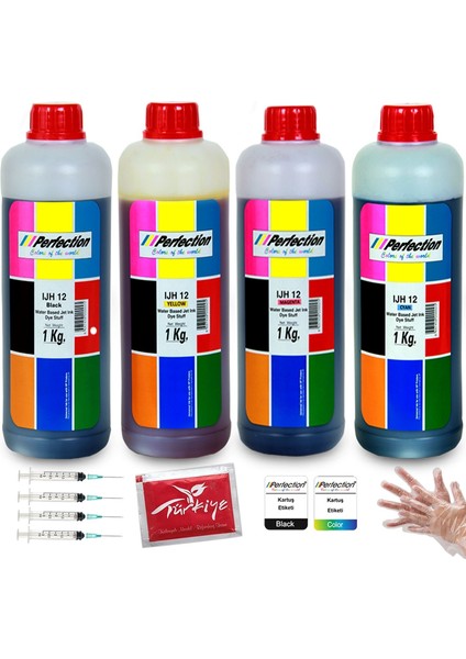 Hp Smart Tank 410-412-585-580-516-615 Uyumlu Mürekkep Dolum Seti 4X1000 Ml. 50.000 Sf.