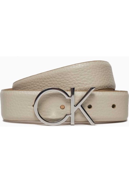 Calvin Klein Logo Belt Pebble Kemer