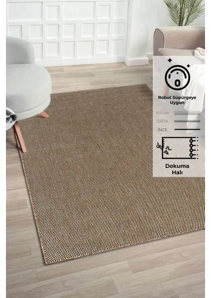 Konfor Manarola 6206 Jüt Dokuma Kilim Modern Halı120x180