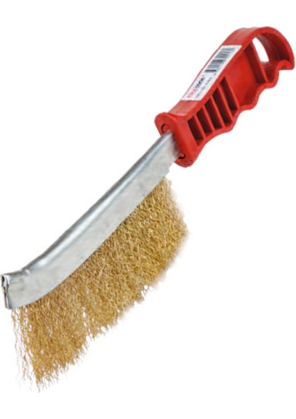 El Tipi Sarı Telli Fırça 75-80GR. Plastik Saplı ERA10058 Eratool