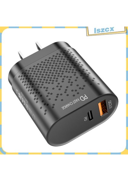 USB Tip-C Pd Bağlantı Noktaları Şarj Cihazı Bloğu Güç Dağıtım Adaptörü Güç Tuğlası Abd Tak Güvenliği (Yurt Dışından)