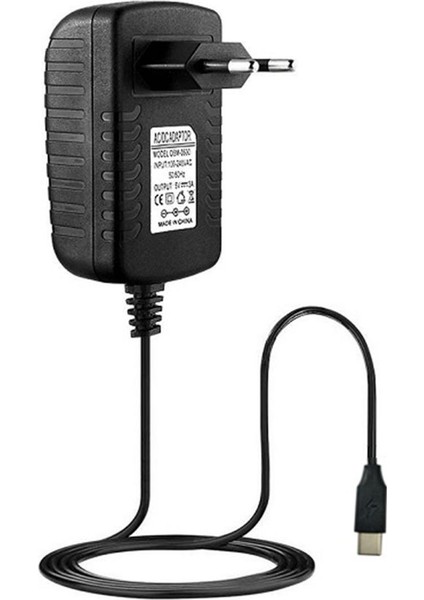 5V 3A Type-C USB Ac/dc Duvar Şarj Adaptörü Kablosu 4 Model B Yüksek Performanslı Siyah Ab Fişi (Yurt Dışından)