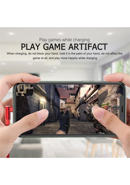 90 Derece Hızlı Şarj USB Şarj Aleti Kablosu iPhone 11 12 Pro x Xr Xs Max 6 7 8 Artı Se 2 iPad Kökenli Veri Kablosu Uzun Tel 2m 3m (Yurt Dışından) modelleri