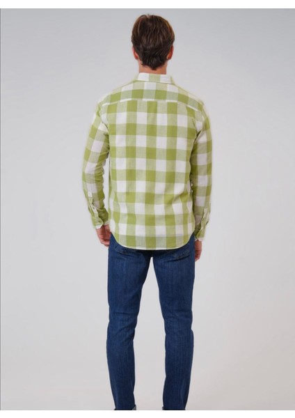 Regular Fit Pamuklu Ekoseli Gömlek B33S200563 modelleri