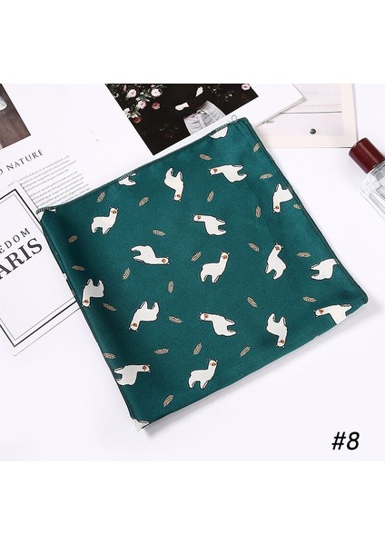 50*50 cm Kare Ipek Eşarp Kadın Fular Başörtüsü Bayanlar Şal Wrap Susturucu Pareo Bandana Kadın Şifon Başörtüsü Panço Plaj (Yurt Dışından) fırsatları