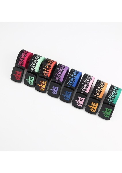 60 Stilerkek Kadın Serin Hip-Hop Alev Baskı Kanvas Kemer Moda Eğlence Kayışı Naylon Dokuma Askeri Eğitim Kamuflaj Açık Havada (Yurt Dışından) modelleri