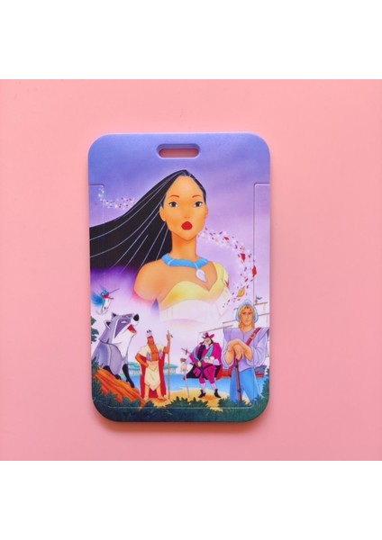 Disney Pocahontas Kadın Kart Tutucu Iş Rozeti Kart Kasa Çerçevesi Abs Çalışan Kılıf Kapak Öğrenci Kordon Isim Kartı Tutucusu (Yurt Dışından) fiyatları