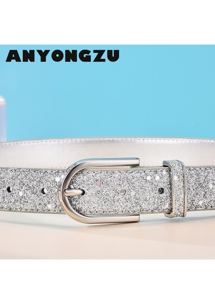 Gümüş Kadın Glitter Kemer Moda Altın Kadın Bel Yüksek Kaliteli Kemer Süper Düşük Lüks Ürünler Podyum Gösterileri Dekorasyon (Yurt Dışından) indirimleri