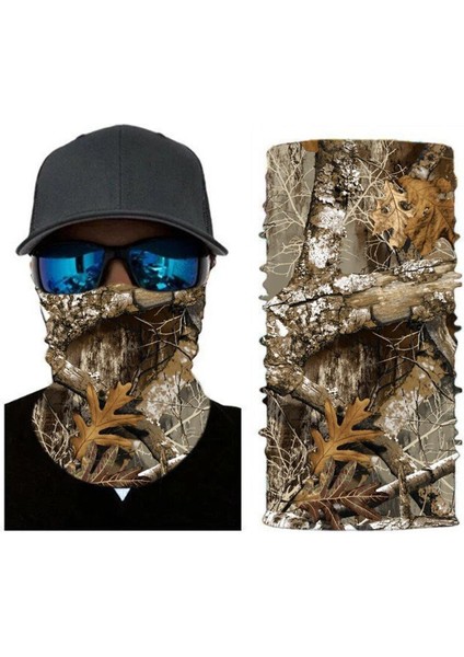 Bisiklet Yüz Maskesi Taktik Askeri Eşarp Boyun Körüğü Erkekler Dikişsiz Bandana Kadın Kafa Bandı Balaclava Tüp Yüz Shield2 (Yurt Dışından)