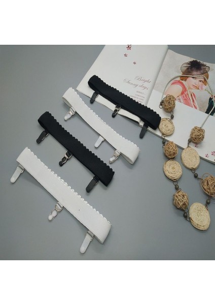 2 Adet/çift Bayan Elastik Anti Kayma Bacak Jartiyer Kemer Halkası Uyluk Yüksek Çorap Jartiyer 3 Klipler Cosplay Kostüm (Yurt Dışından) fiyatları