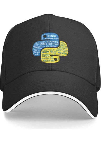 Özel Python Programcılar T-Shirt Beyzbol Şapkası Erkek Kadın Ayarlanabilir Programlama Geliştirici Kodlayıcı Baba Şapka Streetweed (Yurt Dışından)