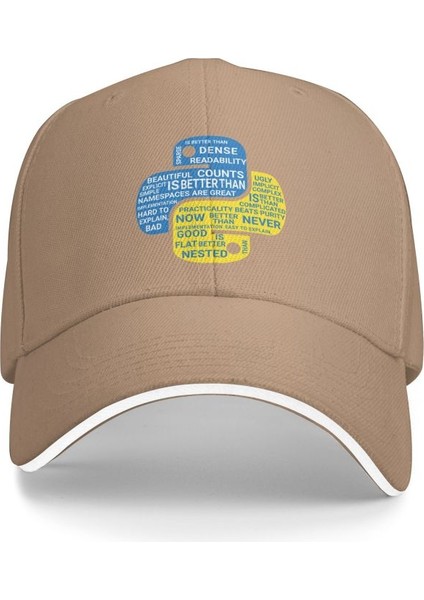 Özel Python Programcılar T-Shirt Beyzbol Şapkası Erkek Kadın Ayarlanabilir Programlama Geliştirici Kodlayıcı Baba Şapka Streetweed (Yurt Dışından)