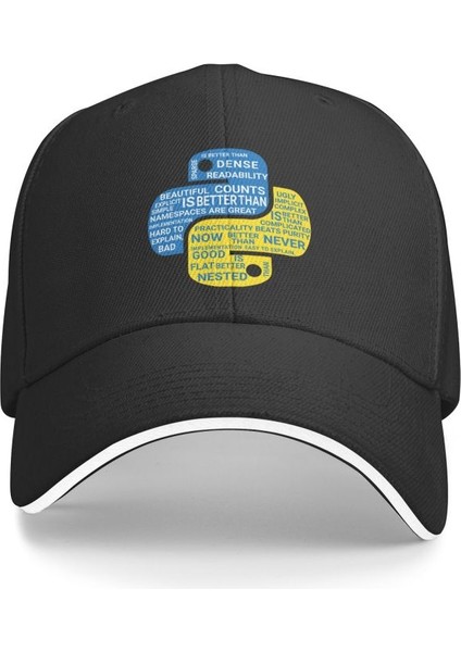 Özel Python Programcılar T-Shirt Beyzbol Şapkası Erkek Kadın Ayarlanabilir Programlama Geliştirici Kodlayıcı Baba Şapka Streetweed (Yurt Dışından)