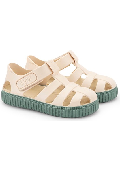 Çocuk Cırtlı Sandalet S10323 Nico Marfil