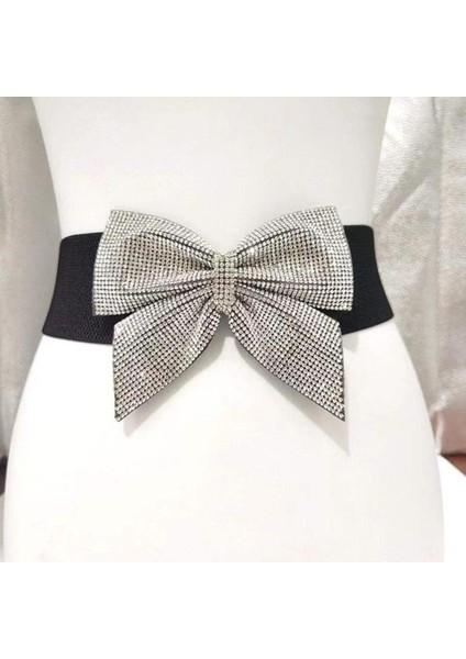 Yeni Taklidi Yay Streç Bayanlar Moda Genişliği Kuşak Basit Siyah Elastik Kemer Maç Elbise Ceket Kadın Aksesuarları Kemer (Yurt Dışından)