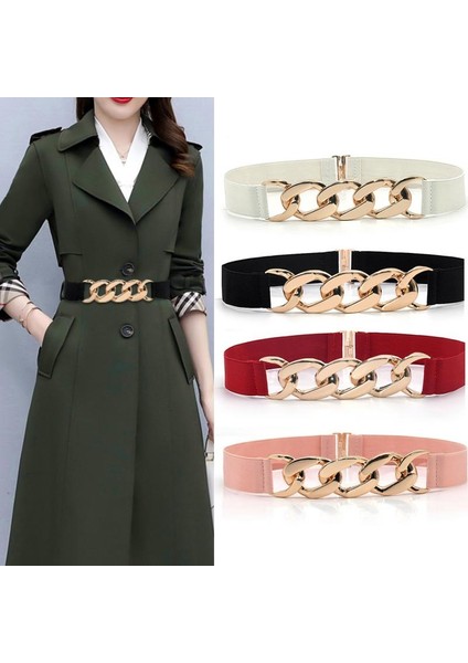 Altın Zincir Kemer Elastik Gümüş Metal Bel Kemerleri Kadınlar Için Yüksek Kaliteli Streç Kuşak Bayan Ceket Kemer 2022 (Yurt Dışından) indirimleri