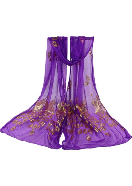 Çiçek Eşarp Uzun Yumuşak Şal Şal Çaldı Pashmina Dans ve Hokkabazlık Havlu Kadın Bayan Çok Renkli Tavuskuşu Vintage Бандана (Yurt Dışından) indirimleri
