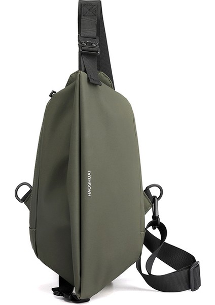 Erkek Göğüs Omuz Çok Fonksiyonlu Su Geçirmez Crossbody Çanta (Yurt Dışından)