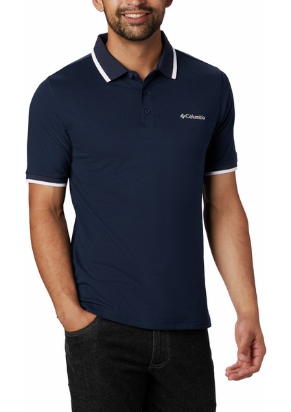 Cove Dome Butte Solid Pique Erkek Kısa Kollu Polo Tshirt