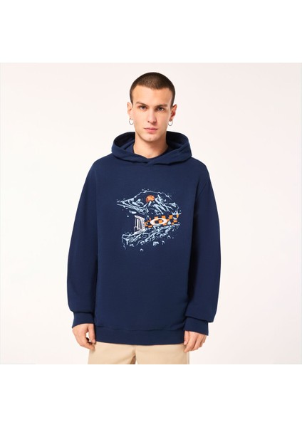Finish Line Unisex Kapüşonlu Sweatshirt