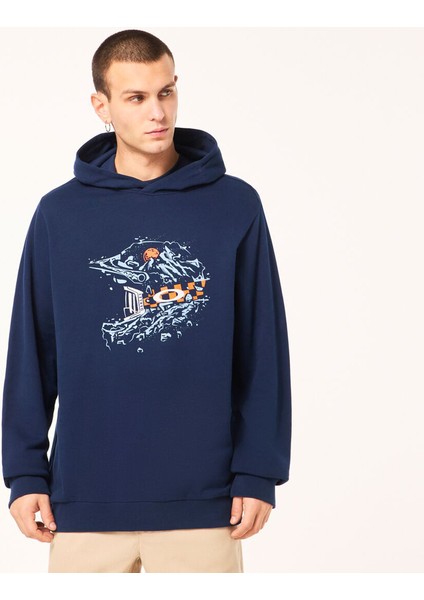 Finish Line Unisex Kapüşonlu Sweatshirt