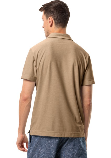 Jack Wolfskin Terral Erkek Kısa Kollu Polo T-Shirt