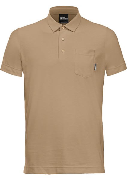 Jack Wolfskin Terral Erkek Kısa Kollu Polo T-Shirt