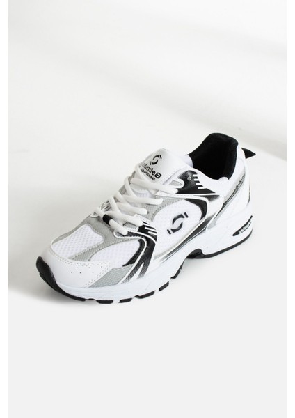 Kadın Beyaz Spor Ayakkabı Günlük Rahat Air Taban Sneaker N100