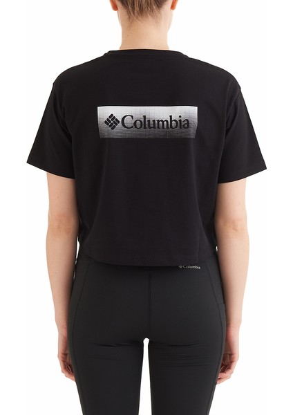 Csc Framed Halftone Logo Kadın Kısa Kollu T-Shirt fiyatları